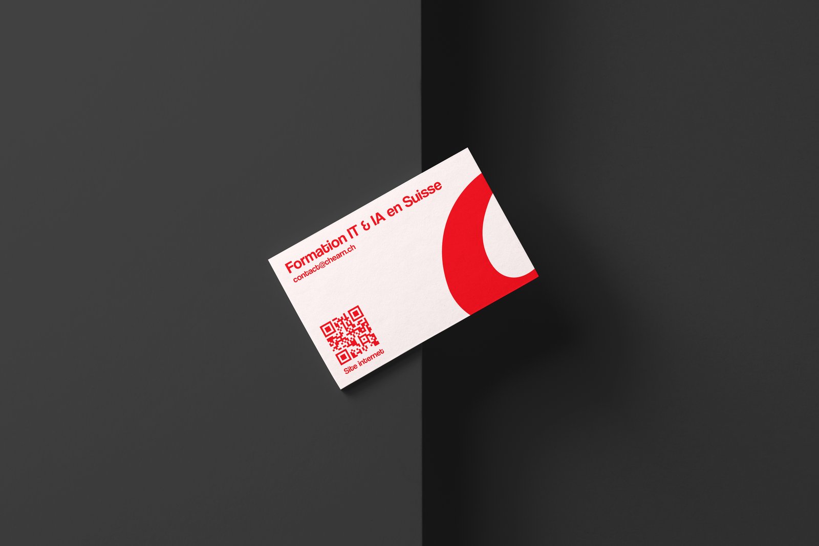 Cartes de visite Chearn, recto et verso