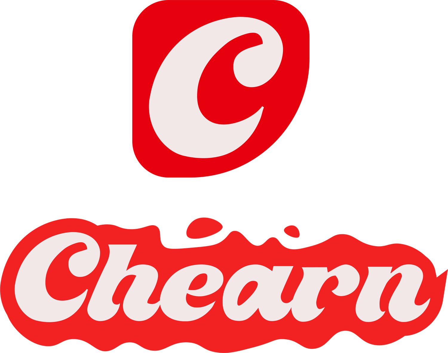Monogramme et logotype Chearn assemblés