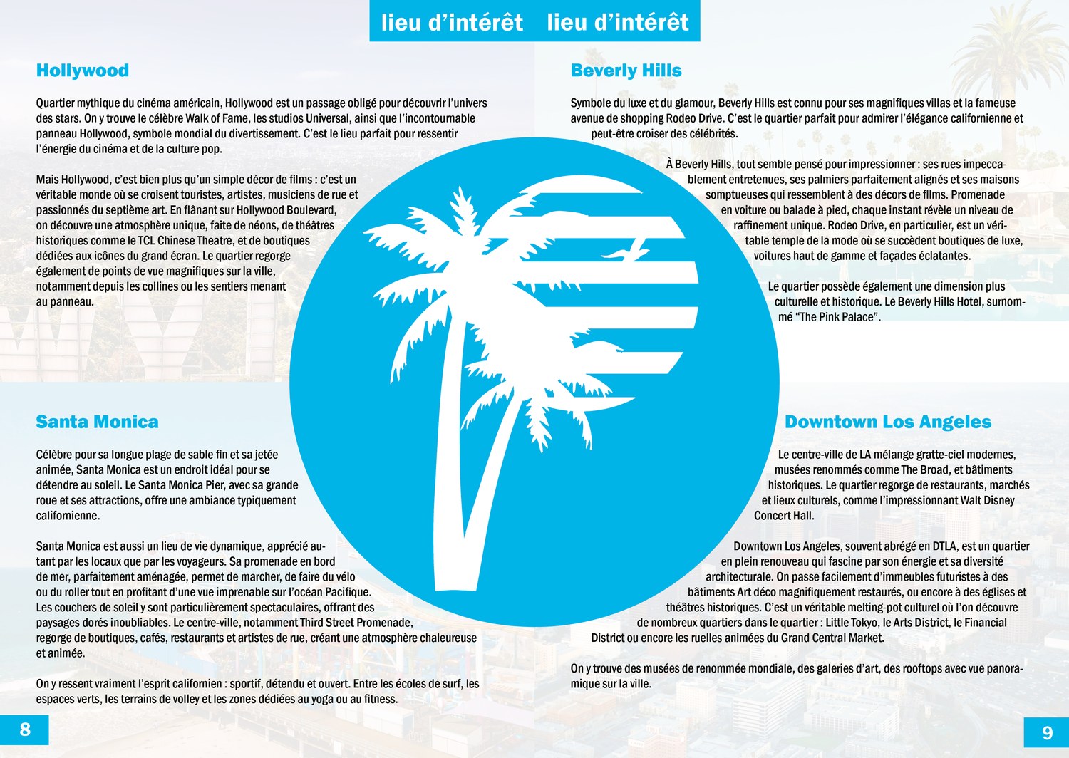 Double-page Lieu d'intérêt